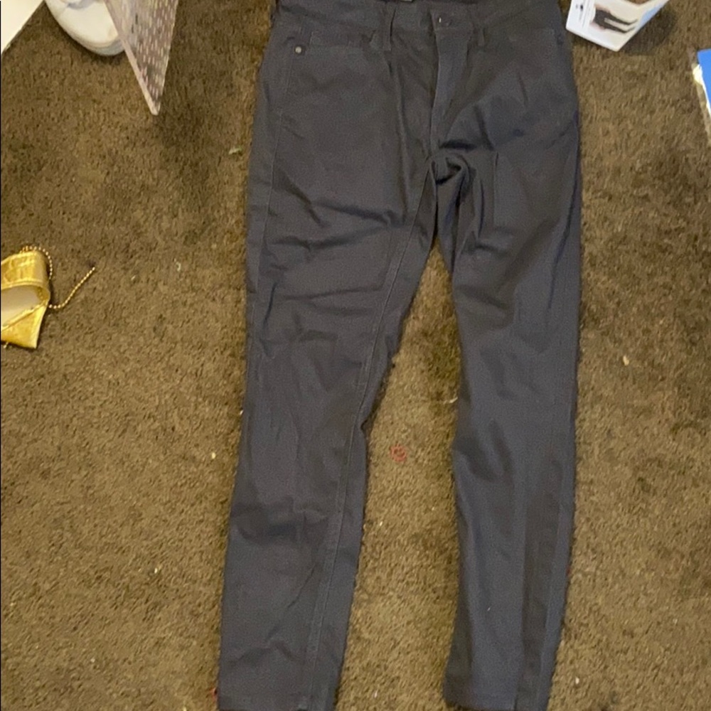 Grey Calvin Klein ankle skinny jeans
